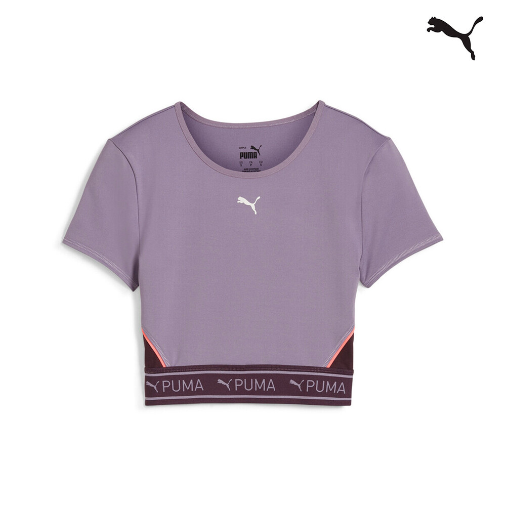 525878 PUMA STRONG BABY TEE - SHORT ΜΠΛΟΥΖΑΚΙ ΚΟΝΤΟΜΑΝΙΚΟ PUMA