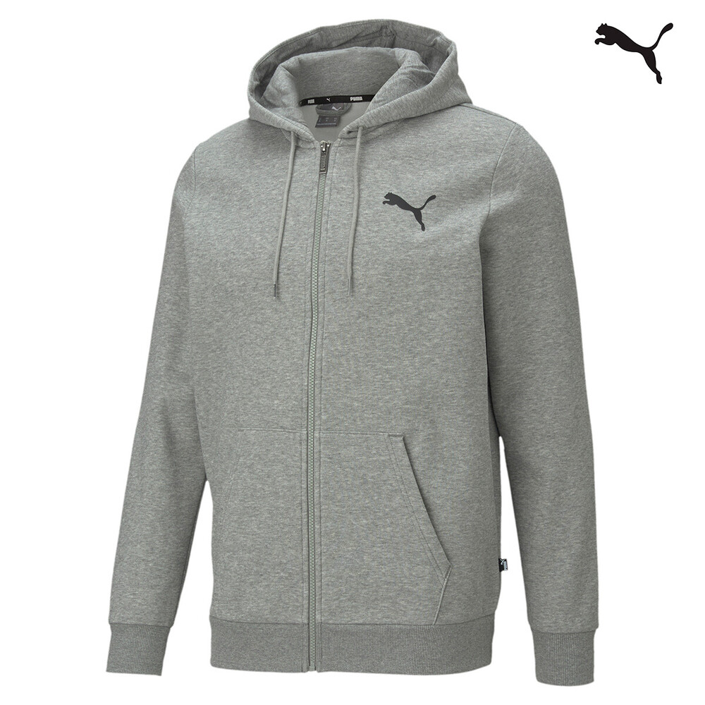 586702 ESS Small Logo FZ Hoodie FL ΦΟΥΤΕΡ PUMA