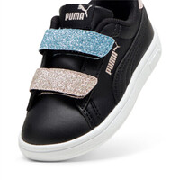 395610 Puma Smash 3.0 L Glitter Velcro V Inf ΥΠΟΔΗΜΑ TENNIS LOW PUMA