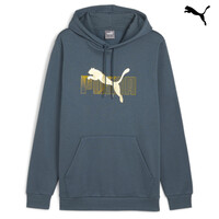 681851 ESS+ LOGO LAB Holiday Hoodie FL ΦΟΥΤΕΡ PUMA