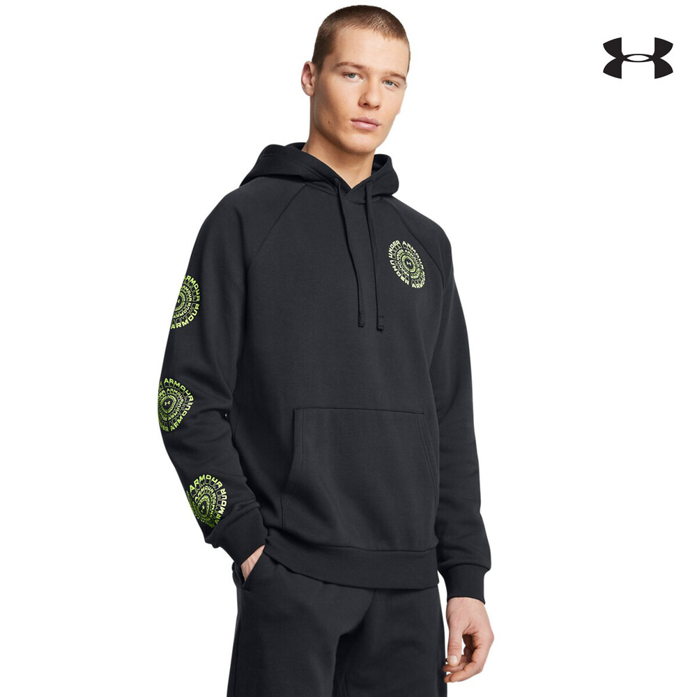 1386593 UA Rival Fleece HBR Logo HD ΜΠΛΟΥΖΑ ΜΑΚΡΥΜΑΝΙΚΗ UNDER ARMOUR