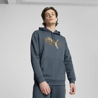 681851 ESS+ LOGO LAB Holiday Hoodie FL ΦΟΥΤΕΡ PUMA