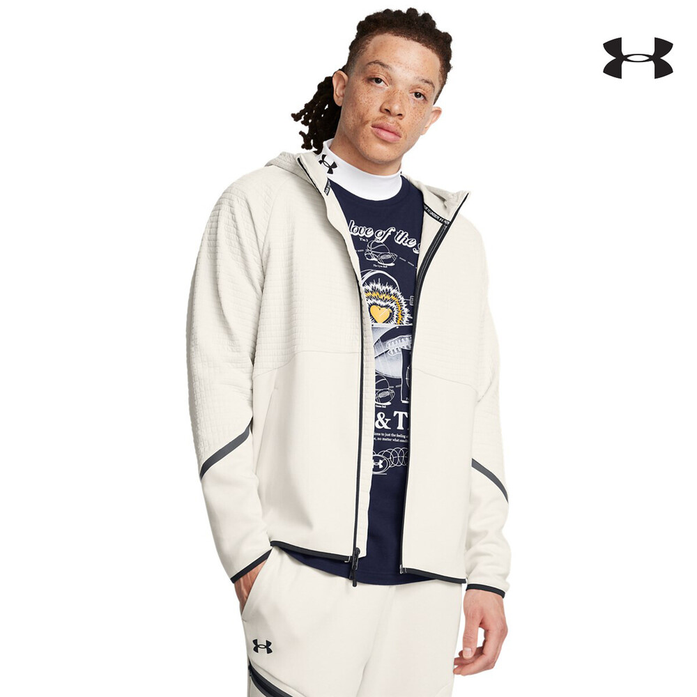 1386543 UA Unstoppable Flc Txtr FZ ΜΠΛΟΥΖΑ ΜΑΚΡΥΜΑΝΙΚΗ UNDER ARMOUR