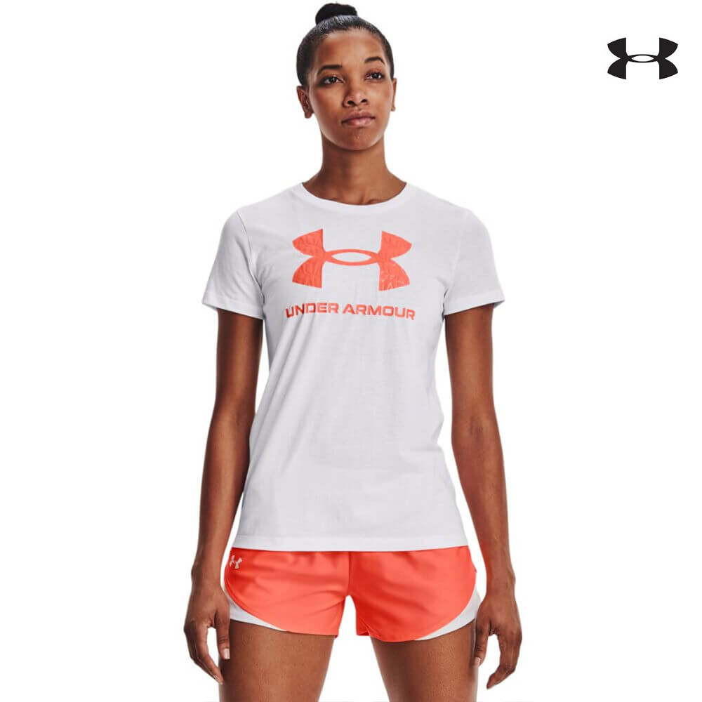 Under Armour Γυναικείο T-shirt Womens UA Sportstyle Graphic Short Sleeve - 1356305-107