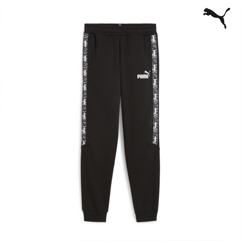 628033 ESS TAPE CAMO Sweatpants FL B ΠΑΝΤΕΛΟΝΙ PUMA