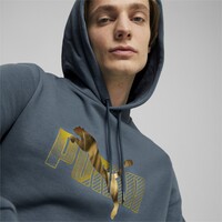 681851 ESS+ LOGO LAB Holiday Hoodie FL ΦΟΥΤΕΡ PUMA