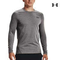 1366068 UA CG Armour Fitted Crew ΜΠΛΟΥΖΑ ΜΑΚΡΥΜΑΝΙΚΗ UNDER ARMOUR