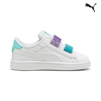 395610 Puma Smash 3.0 L Glitter Velcro V Inf ΥΠΟΔΗΜΑ TENNIS LOW PUMA