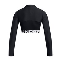1388692 HeatGear Rib 1/4 Zip LS ΜΠΛΟΥΖΑ ΜΑΚΡΥΜΑΝΙΚΗ UNDER ARMOUR