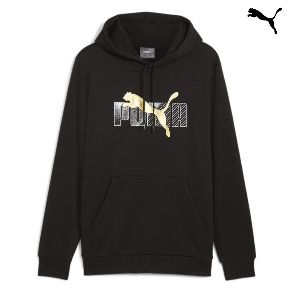 681851 ESS+ LOGO LAB Holiday Hoodie FL ΦΟΥΤΕΡ PUMA