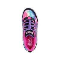 Lighted Upper Butterfly Wings Sneaker W/ Bungee Toggle & Butterfly Sparkle