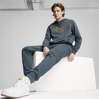681851 ESS+ LOGO LAB Holiday Hoodie FL ΦΟΥΤΕΡ PUMA