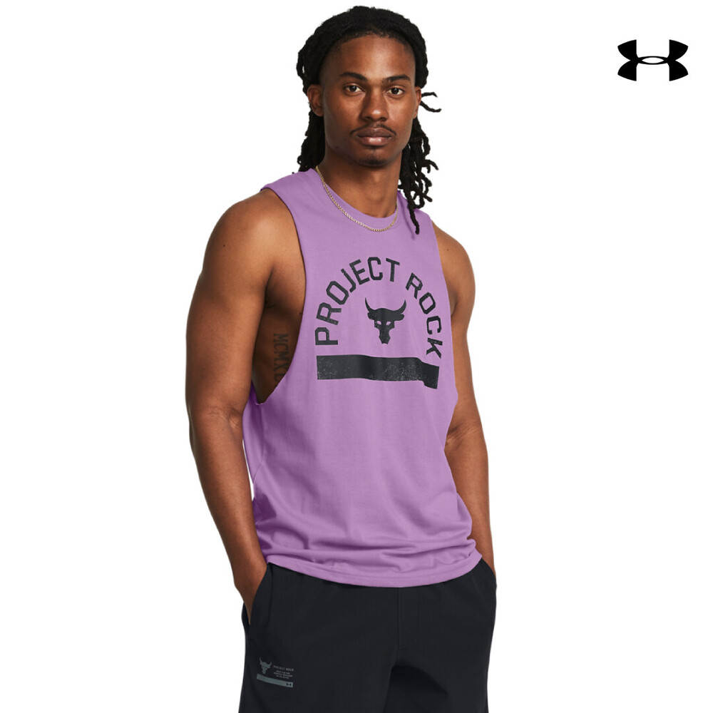 1383195 UA Pjt Rck Payoff Graphic SL T-SHIRT ΑΜΑΝΙΚΟ UNDER ARMOUR