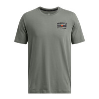 1386909 UA Pjt Rck 60/40S SS 4 Tools ΜΠΛΟΥΖΑΚΙ ΚΟΝΤΟΜΑΝΙΚΟ UNDER ARMOUR
