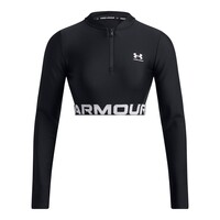 1388692 HeatGear Rib 1/4 Zip LS ΜΠΛΟΥΖΑ ΜΑΚΡΥΜΑΝΙΚΗ UNDER ARMOUR