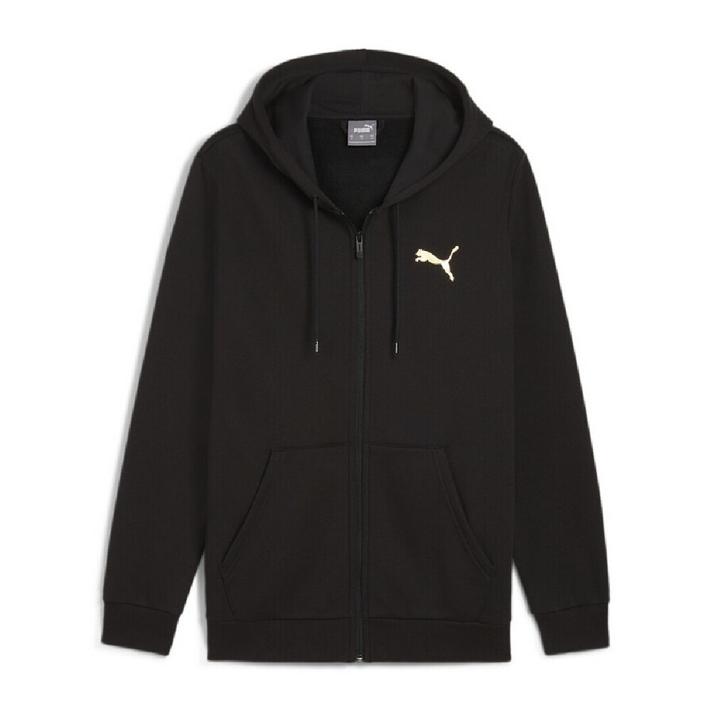 681852 ESS+ LOGO LAB Holiday Full-Zip Hoodie FL ΦΟΥΤΕΡ PUMA