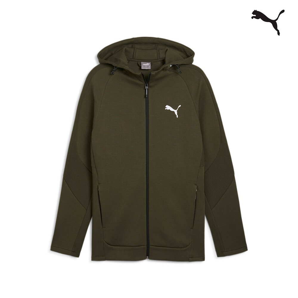 681700 EVOSTRIPE Full-Zip Hoodie DK ΦΟΥΤΕΡ PUMA