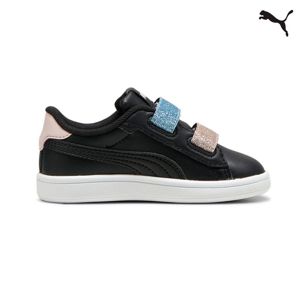 395610 Puma Smash 3.0 L Glitter Velcro V Inf ΥΠΟΔΗΜΑ TENNIS LOW PUMA