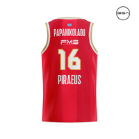 100 Years Anniversary OLYMPIACOS B.C. Home (RED) Jersey