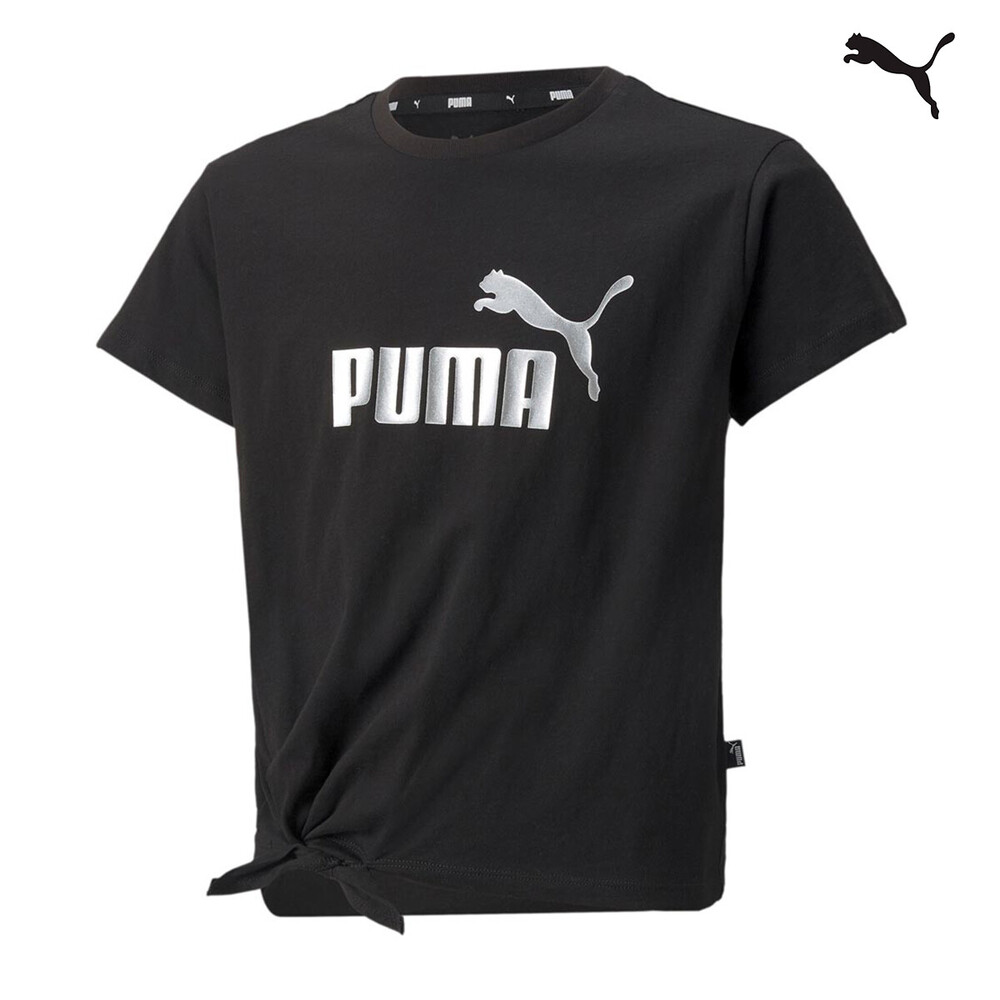 Puma Παιδικό T-shirt ESS+ Logo Knotted - 846956-01