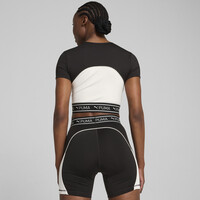 525878 PUMA STRONG BABY TEE - SHORT ΜΠΛΟΥΖΑΚΙ ΚΟΝΤΟΜΑΝΙΚΟ PUMA