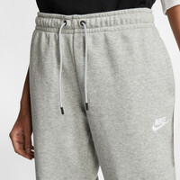 Nike Essential Ψηλόμεσο Παντελόνι Γυναικείας Φόρμας με Λάστιχο Γκρι