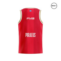 100 Years Anniversary OLYMPIACOS B.C. Home (RED) Jersey