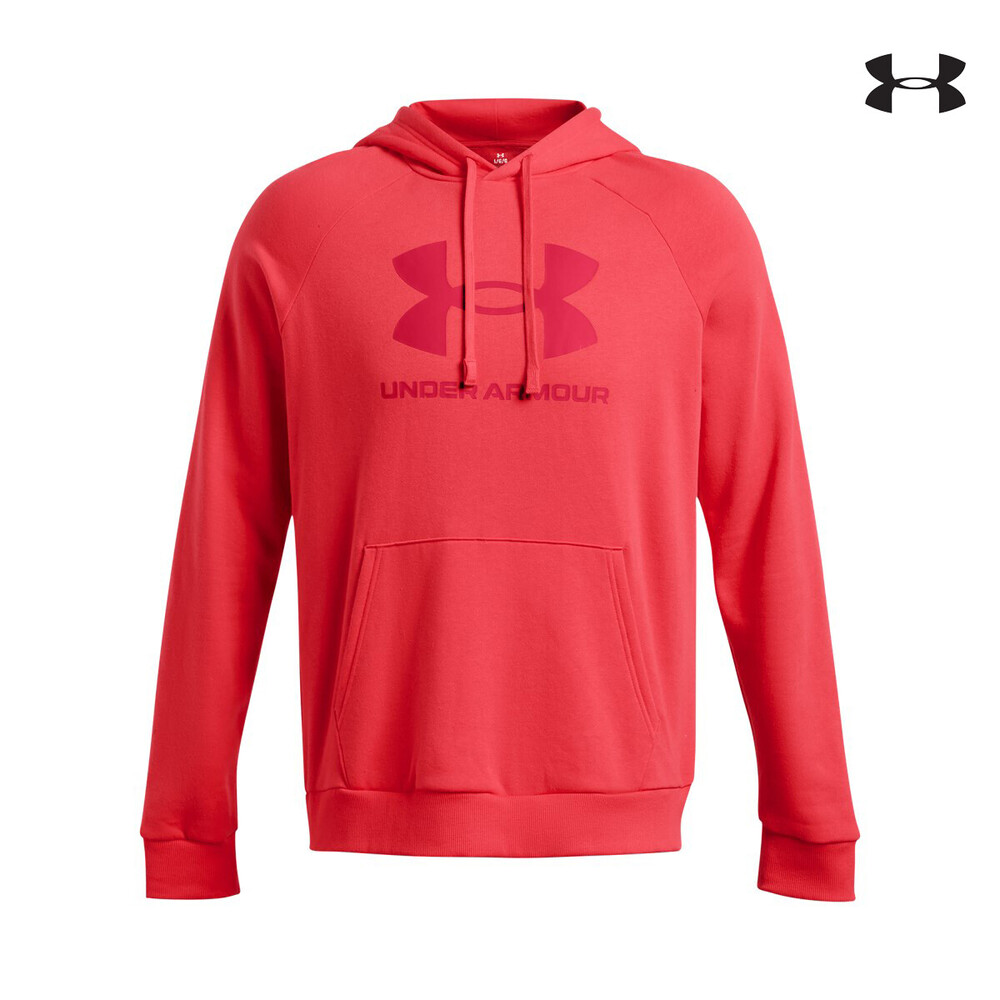1379758 UA Rival Fleece Logo HD ΜΠΛΟΥΖΑ ΜΑΚΡΥΜΑΝΙΚΗ UNDER ARMOUR
