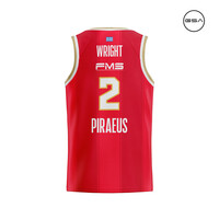 100 Years Anniversary OLYMPIACOS B.C. Home (RED) Jersey