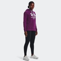 Under Armour Rival Fleece Logo Hoodie Γυναικεία Φούτερ με κουκούλα - 1356318-514
