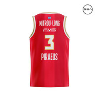 100 Years Anniversary OLYMPIACOS B.C. Home (RED) Jersey