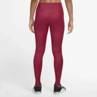 Nike Womens Dri Fit One Midrise Shine Tights Leggings