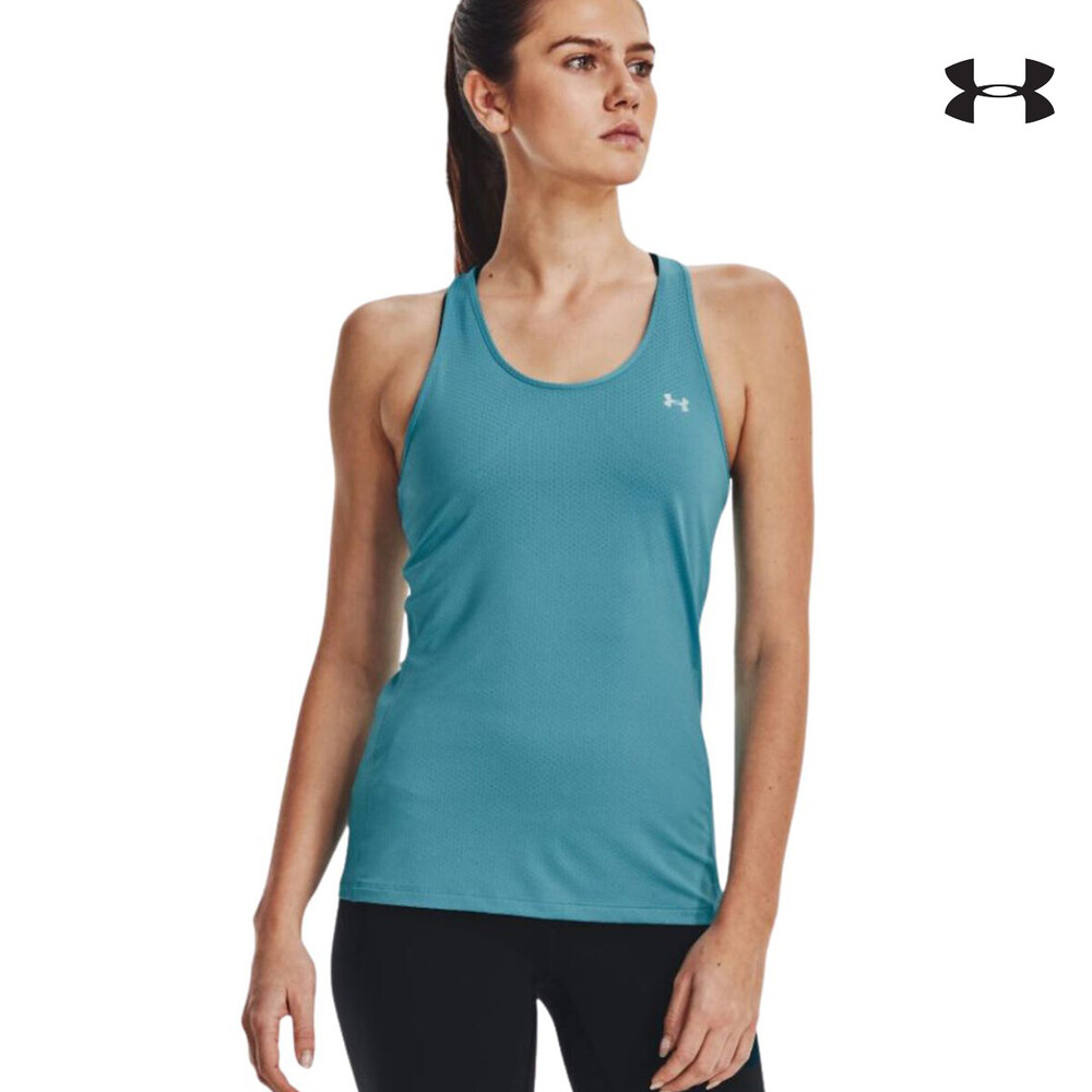 Under Armour Γυναικείο Αμάνικο Μπλουζάκι Womens HeatGear® Armour Racer Tank - 1328962-433