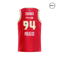 100 Years Anniversary OLYMPIACOS B.C. Home (RED) Jersey
