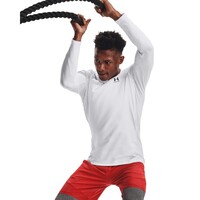 1366068 UA CG Armour Fitted Crew ΜΠΛΟΥΖΑ ΜΑΚΡΥΜΑΝΙΚΗ UNDER ARMOUR