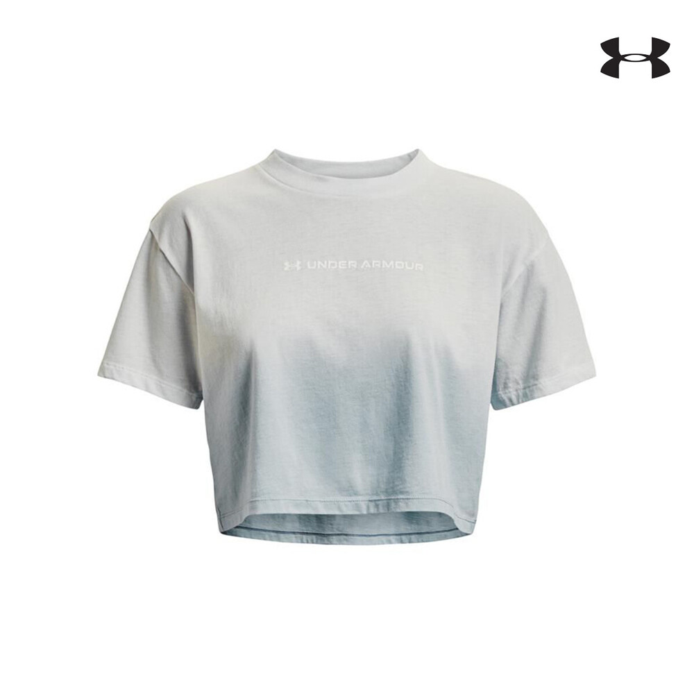 Under Armour Γυναικείο Κοντομάνικο BRANDED DIP DYE CROP SS - 1376750-006