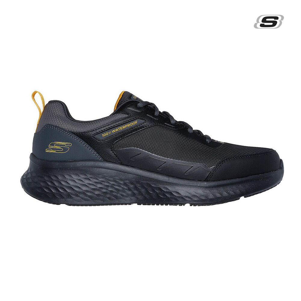 100% Waterproof Leather Overlay Lace Up Sneaker W/ Air-Cooled Mf