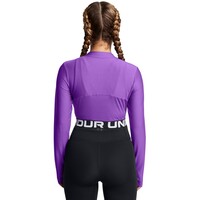 1388692 HeatGear Rib 1/4 Zip LS ΜΠΛΟΥΖΑ ΜΑΚΡΥΜΑΝΙΚΗ UNDER ARMOUR
