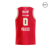 100 Years Anniversary OLYMPIACOS B.C. Home (RED) Jersey