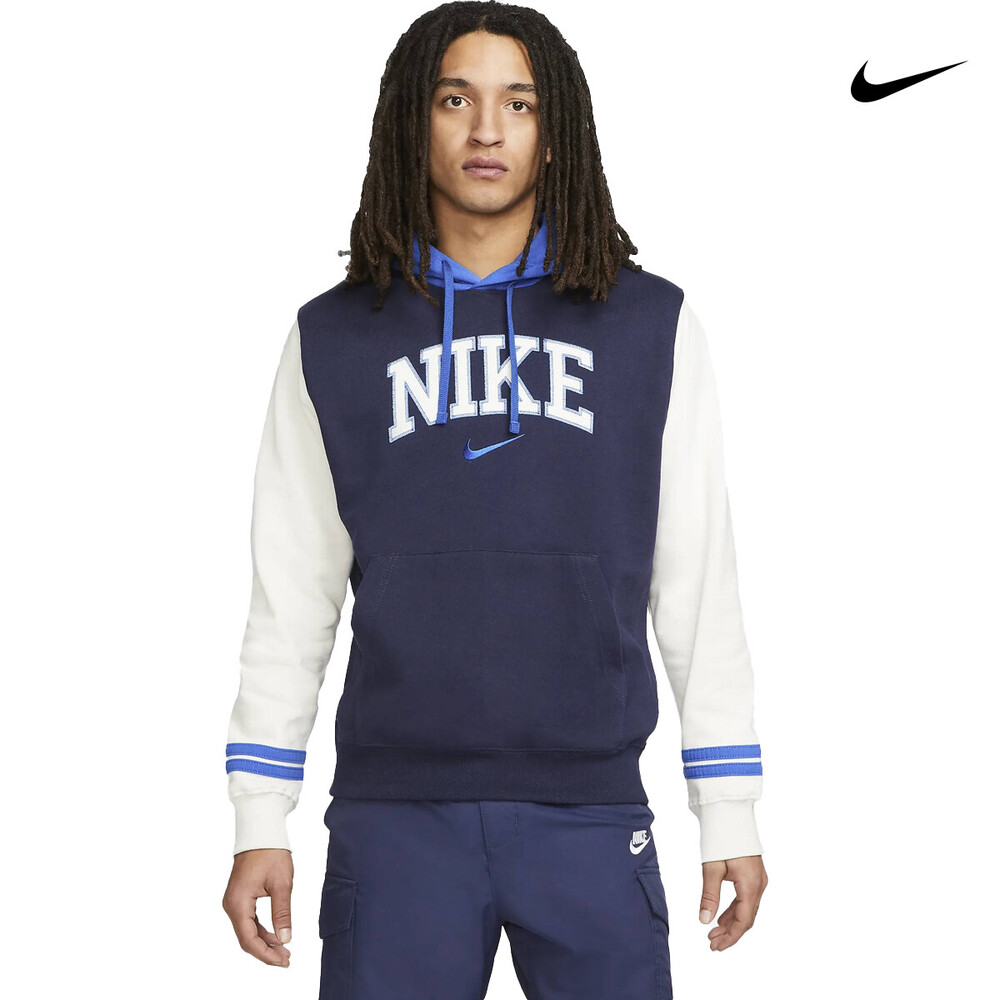 Nike Hoodie Sweatshirt College Retro S