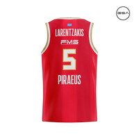 100 Years Anniversary OLYMPIACOS B.C. Home (RED) Jersey