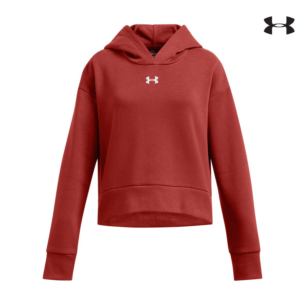 1379517 UA Rival Fleece Crop Hoodie ΜΠΛΟΥΖΑ ΜΑΚΡΥΜΑΝΙΚΗ UNDER ARMOUR