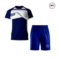 FOOTBALL SET SPOT TEAM  BLUE ROYAL-NAVY