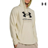 1386047 UA Rival Terry Graphic Hood ΜΠΛΟΥΖΑ ΜΑΚΡΥΜΑΝΙΚΗ UNDER ARMOUR