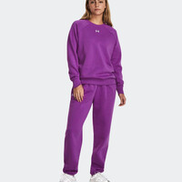 1379508 UA Rival Fleece Crew ΜΠΛΟΥΖΑ ΜΑΚΡΥΜΑΝΙΚΗ UNDER ARMOUR