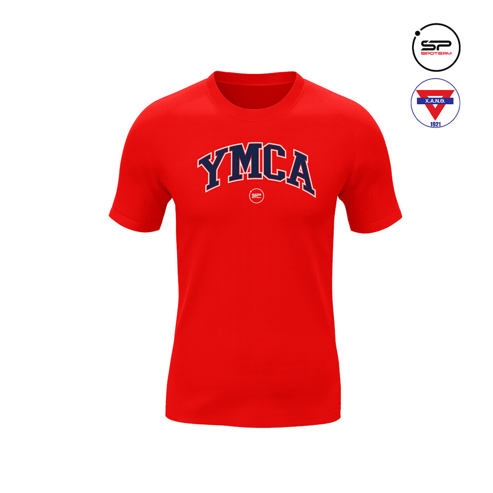YMCA Classic Red T-Shirt Παιδικό