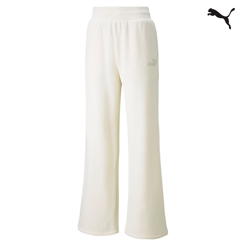 Puma Ess + Embroidered Wide Pants Fleecce - 587904
