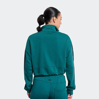 Bodytalk Γυναικεία cropped ζακέτα ζιβάγκο Womens cropped turtleneck zip sweater `MATERIALGIRL` - 1232-905622-00678