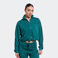 Bodytalk Γυναικεία cropped ζακέτα ζιβάγκο Womens cropped turtleneck zip sweater `MATERIALGIRL` - 1232-905622-00678