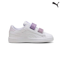 395610 Puma Smash 3.0 L Glitter Velcro V Inf ΥΠΟΔΗΜΑ TENNIS LOW PUMA